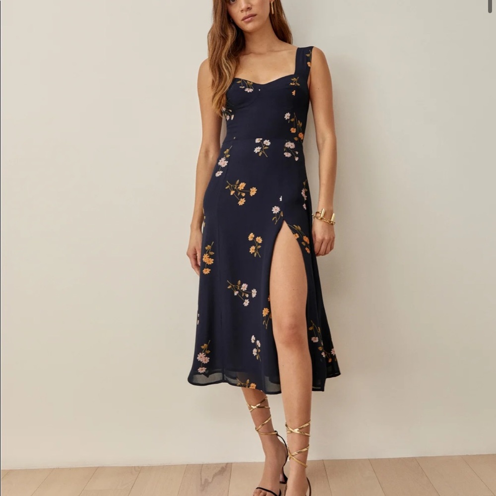 Reformation Fulton Dress Petite 4